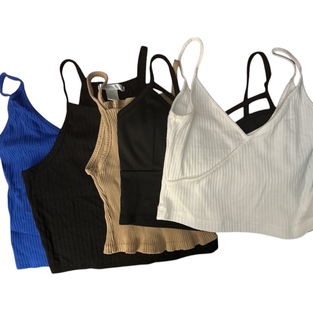 Cropped Top Bundle of 5 Size S